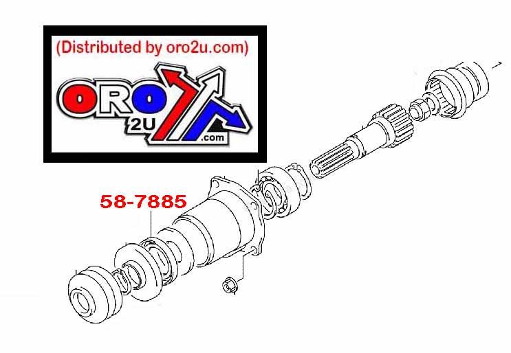OIL SEAL 40x62x8/14.5, 27156-09F50, AT-03828 thumbnail 2
