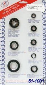 OIL SEAL SET 87-03 CR125 11PS KS51-1001 thumbnail 2