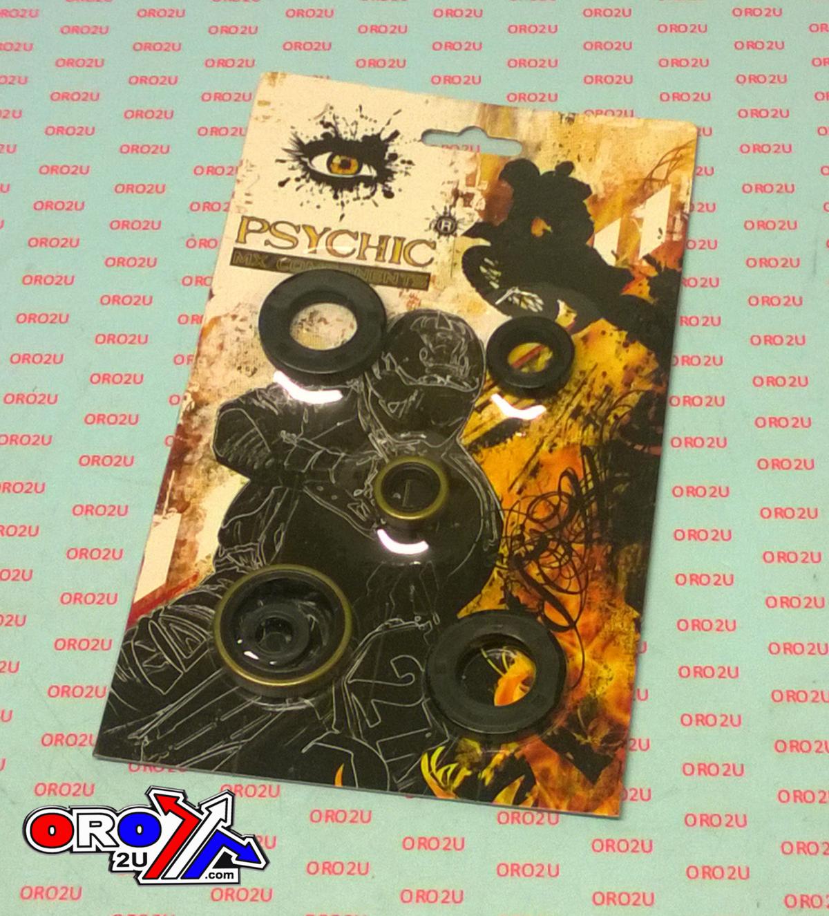 OIL SEAL SET KTM 60 65 98-03, PSYCHIC MX-09225 ENGINE 6pcs thumbnail 2