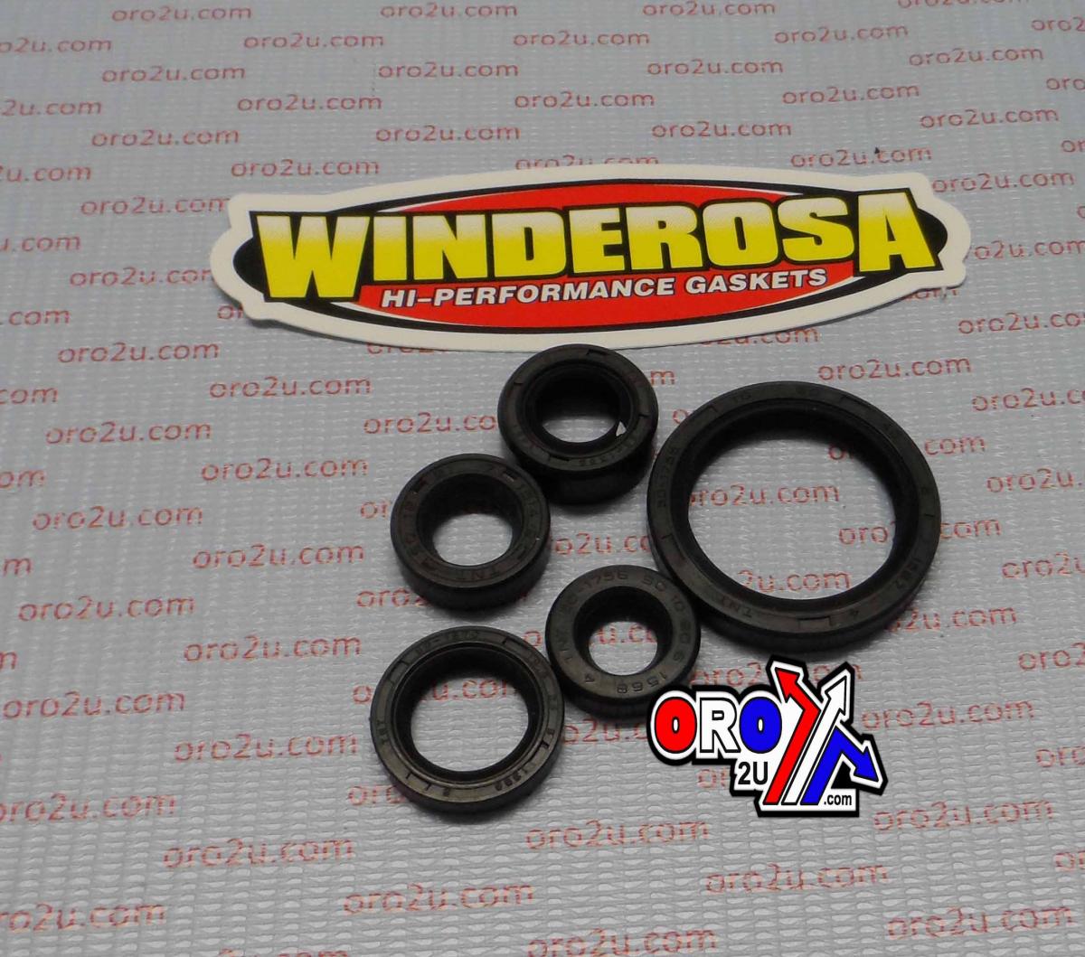 OIL SEAL SET DR, DR- Z125 2003-21, DR-Z125L 2003-24, WINDEROSA 822226 thumbnail 2