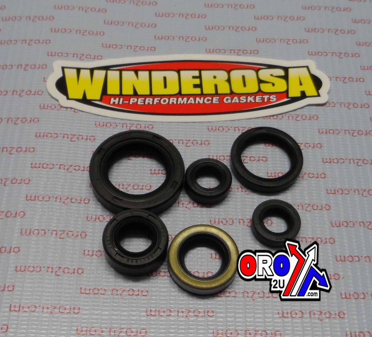 OIL SEAL SET DR350 90-99, WINDEROSA 822194 thumbnail 2