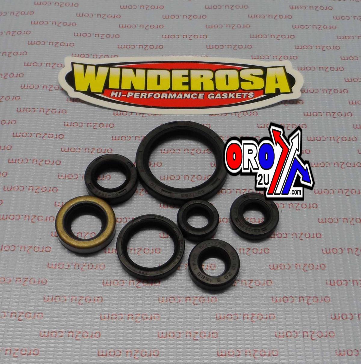 OIL SEAL SET DRZ400 00-13, WINDEROSA 822193 thumbnail 2