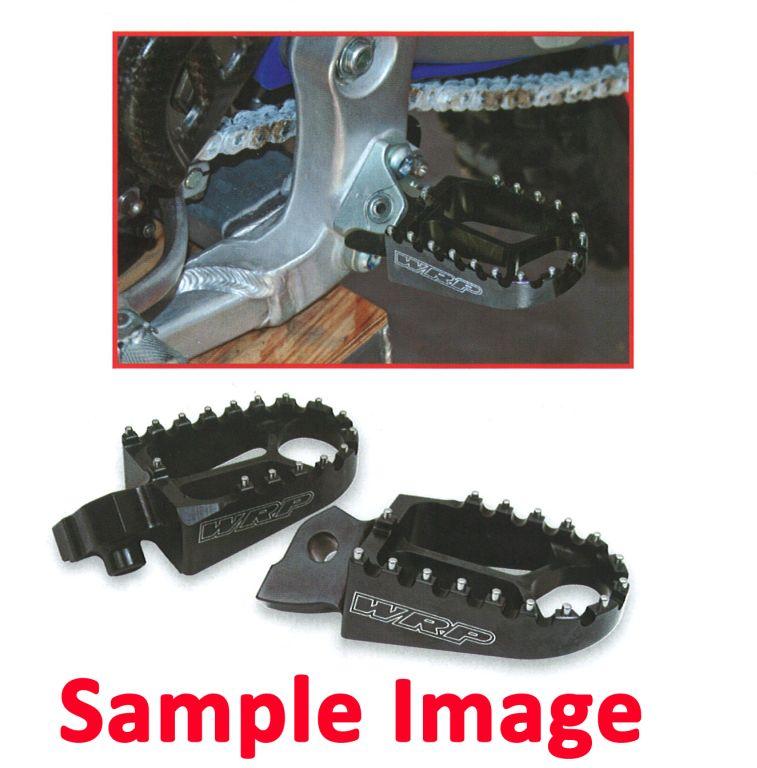FOOT PEG SET CNC BILLET RMZ, BILLET CNC ALUMINIUM BLACK, WRP WDP-0280A thumbnail 2
