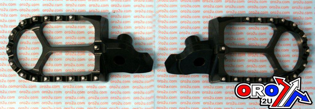 FOOT PEG SET CNC BILLET RMZ, BILLET CNC ALUMINIUM BLACK, WRP WDP-0280A thumbnail 3