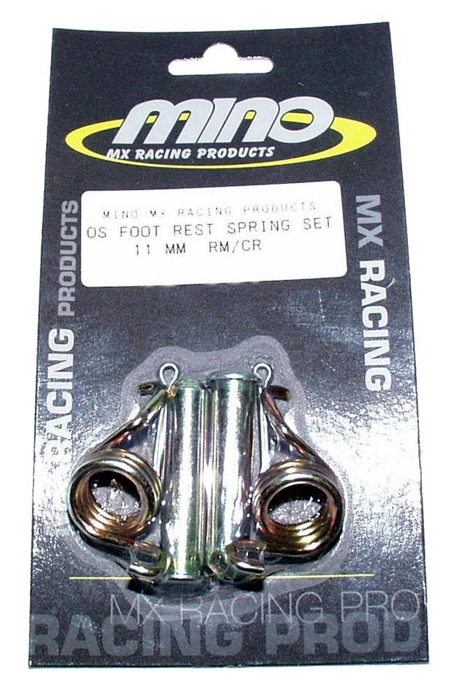 FOOT PEG SPRINGS & PINS CR RM, MINO 12-0010 thumbnail 4