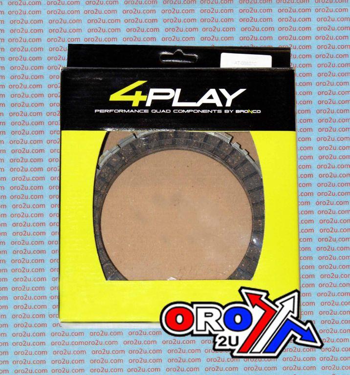 CLUTCH FRICTION PLATE SET 04-10 YAMAHA 450 700 YFZ YFM CK2364 AT-03657C 5TA-16321-00-00 5JG-16321-00-00 thumbnail 2