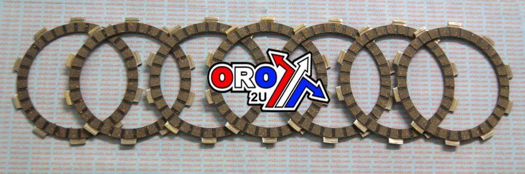 CLUTCH FRICTION PLATE SET/7 [CK2335], 02-19 YZ85 FRICTION, PSYCHIC MX-03555C image 1
