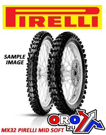 19-110/90 MX32 MID SOFT 62M, PIRELLI SCORPION TYRE 2588500, 1662700