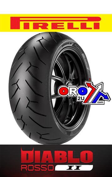 SPECIAL ORDER ONLY, 160/60 R17 69H TL ROSSO II, 706 PIRELLI 2210600 REAR TYRE ROAD, MC, DIABLO SUPERSPORT thumbnail 2
