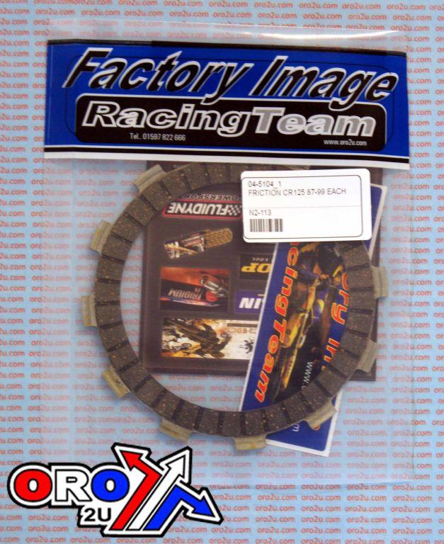 CLUTCH FRICTION PLATE CR125 87-99 EACH thumbnail 2