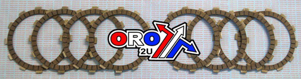 CLUTCH FRICTION PLATE SET/8 [CK1247], PSYCHIC MX-03502C CR250/450/50 image 1