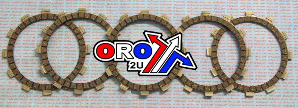 CLUTCH FRICTION PLATE SET/5 [CK3318], SUZUKI RM80 RM85 MX-03215C 13088-S001 21441-13A01 thumbnail 2