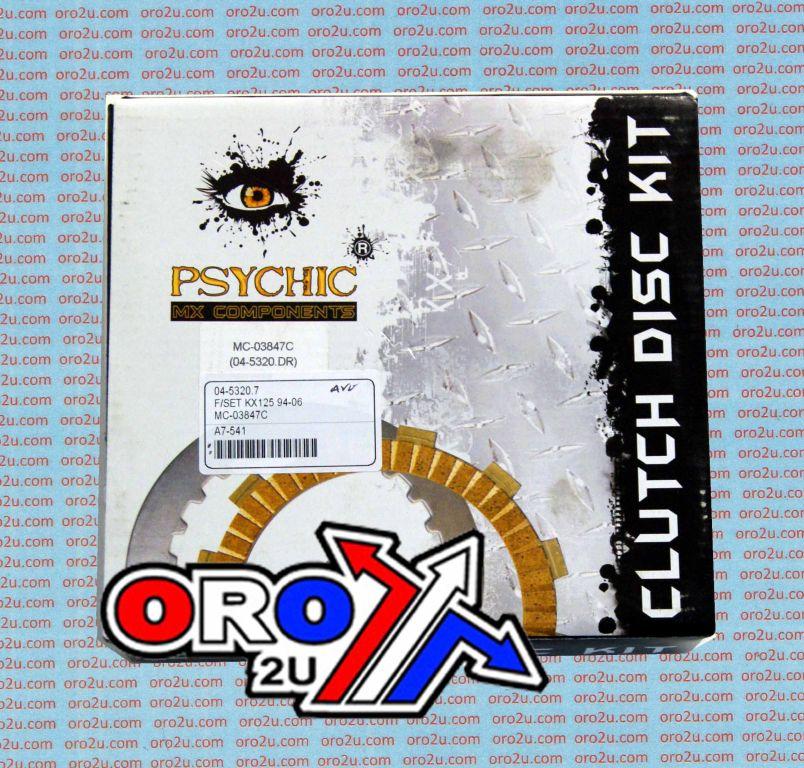 CLUTCH FRICTION PLATE SET/7 [CK4425], MC-03847C 94-08 KX125 thumbnail 2