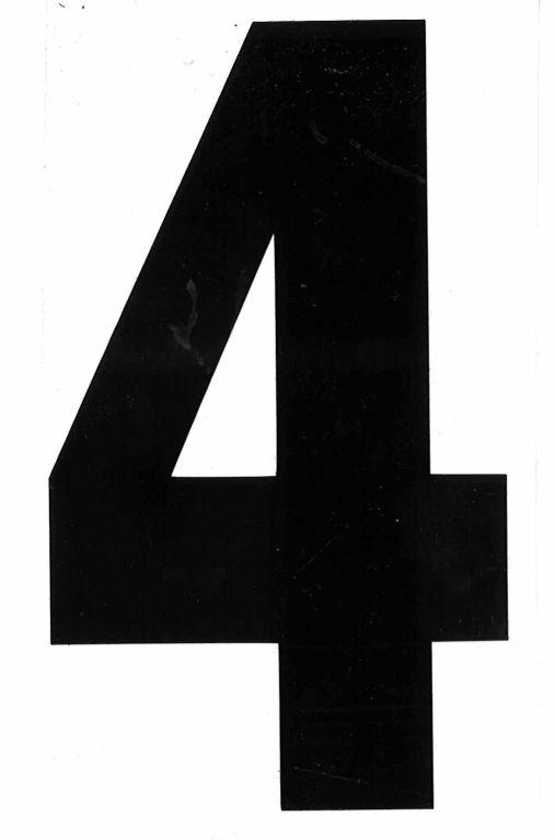 4 BLACK ISDE No4 5.25in image 1