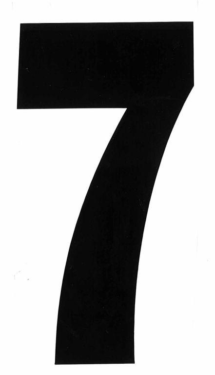 7 BLACK ISDE No7 5.25in image 1