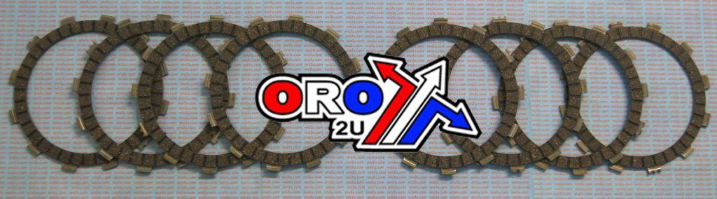 CLUTCH FRICTION PLATE SET/8 [CK2274], PCYCHIC MC-03785C image 1