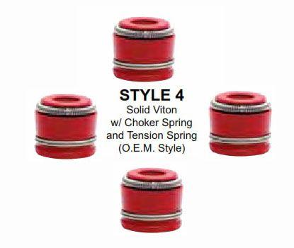 VALVE SEAL [2x5.00+2x5.50] CRF450 IN/EXH, BOTH SIZES 2 x 5.00 & 2 x 5.50, INLET/EXHUAST thumbnail 2