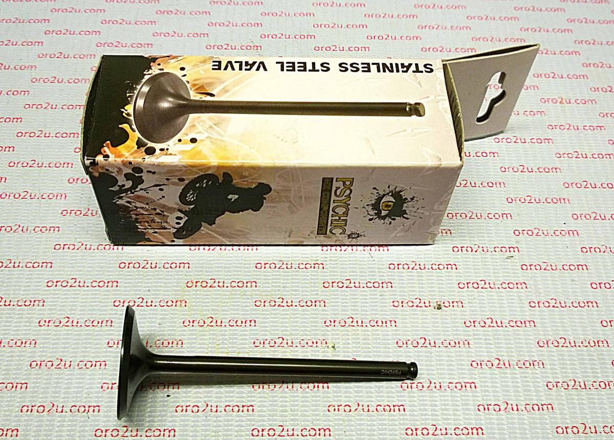 VALVE EXHAUST CRF450R 02-06, PSYCHIC XU-09534E, HONDA, 14721-MEB-670 thumbnail 2