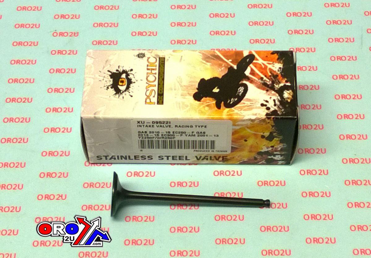 VALVE INTAKE YZF250 01-13, PSYCHIC XU-09522I STAINLESS, 5NL-12112-30-00 thumbnail 2