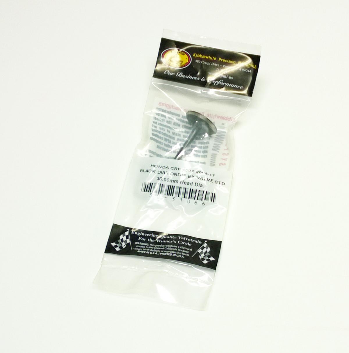 VALVE EXHAUST CRF450X 05-17, KIBBLEWHITE 30-31066 thumbnail 2