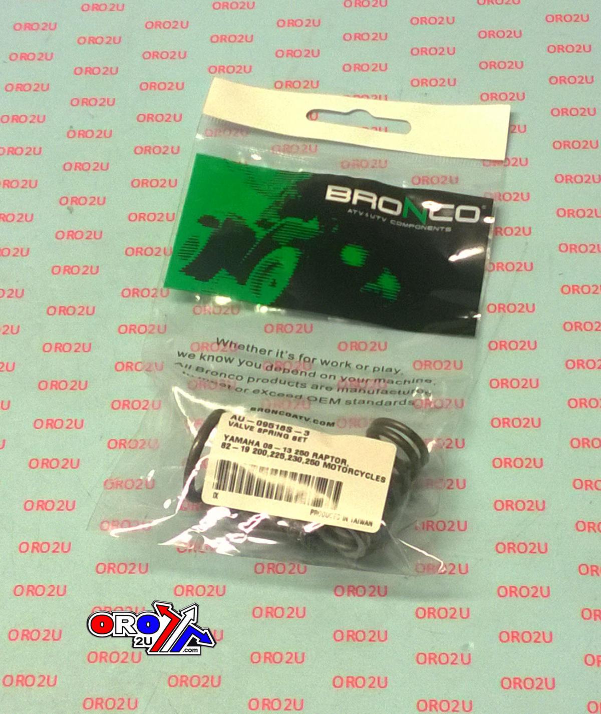 INTAKE /EXHAUST SPRING YFM YAM, BRONCO AU-09518S-3 (DUAL) ATV, 11H-12113-00-00,11H-12114-00-0 thumbnail 3