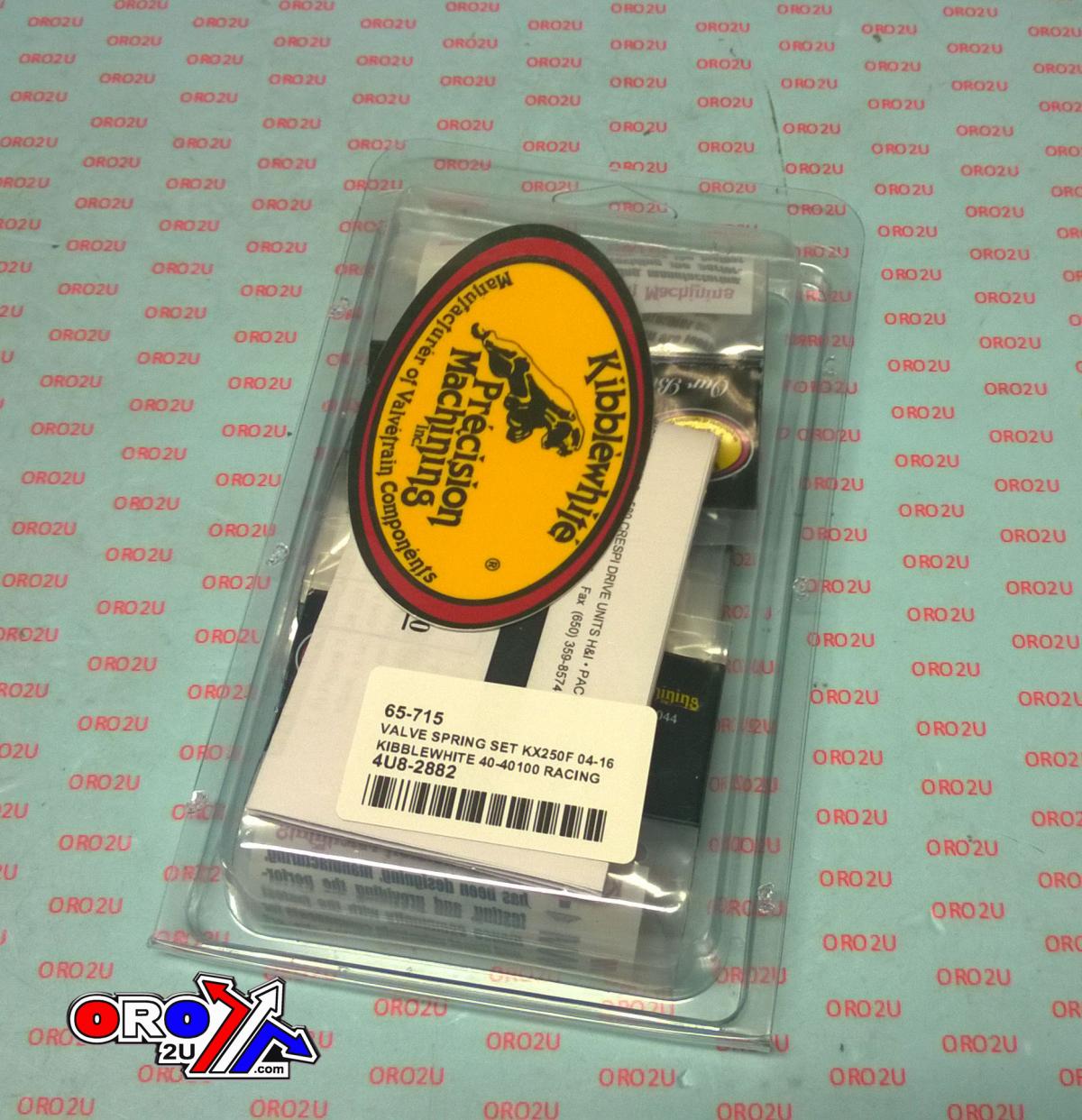 VALVE SPRING SET KX250F 04-16, KIBBLEWHITE 40-40100 RACING, LIGHTWEIGHT RACING thumbnail 3