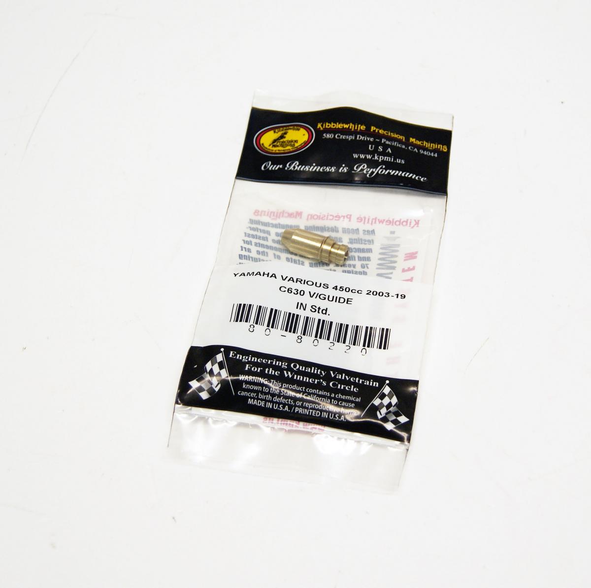 VALVE GUIDE INTAKE YZ450F 03-9, KIBBLEWHITE 80-80220, YAMAHA WRF450 03-11 thumbnail 2