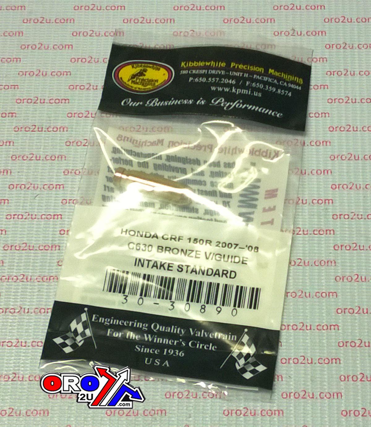 VALVE GUIDE INTAKE CRF150R, KIBBLEWHITE 30-30890 thumbnail 2