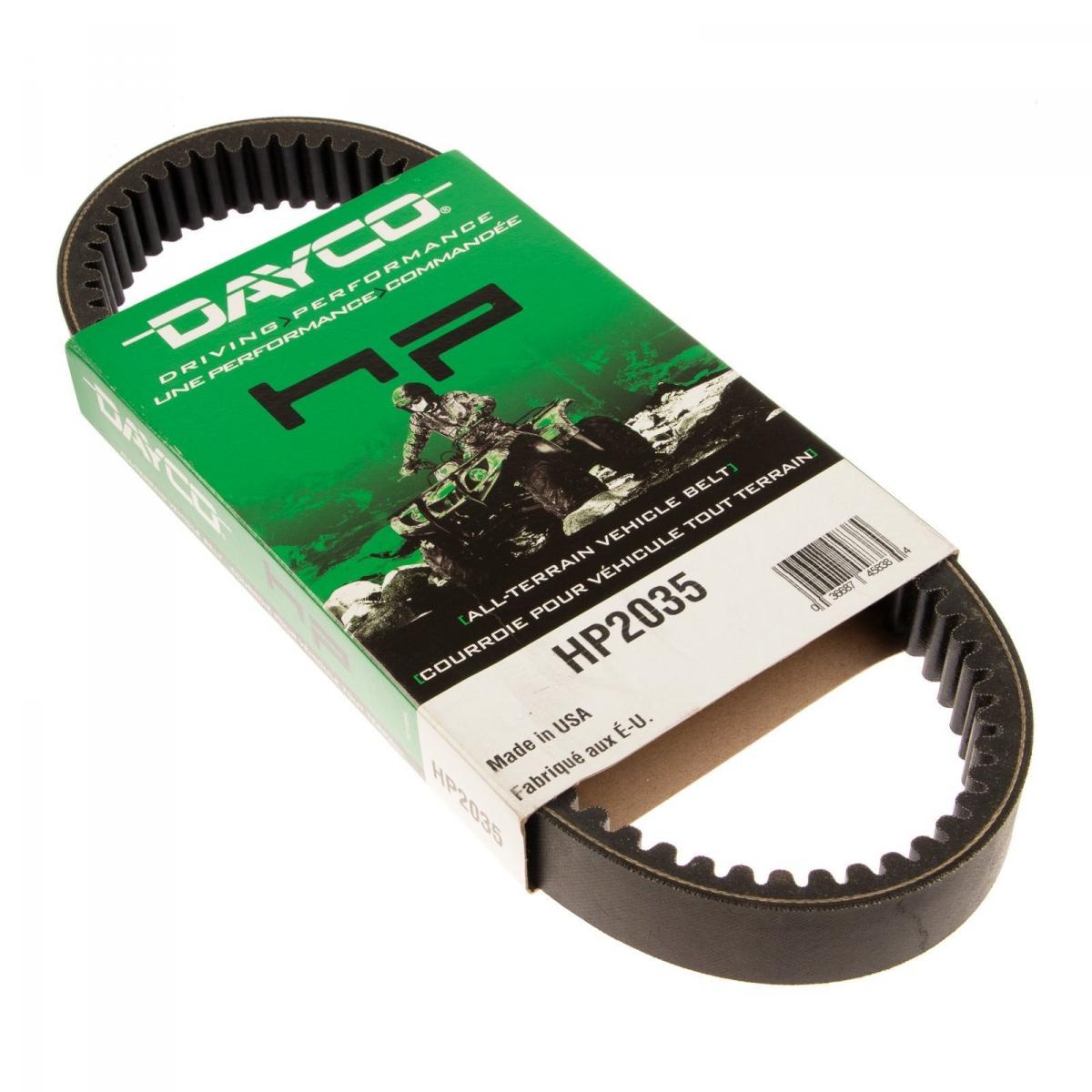 DRIVE BELT DAYCO HP2035 CAN-AM, JOHN DEERE, BOMBARDIER, OUTLANDER, QUEST, TRAIL thumbnail 2