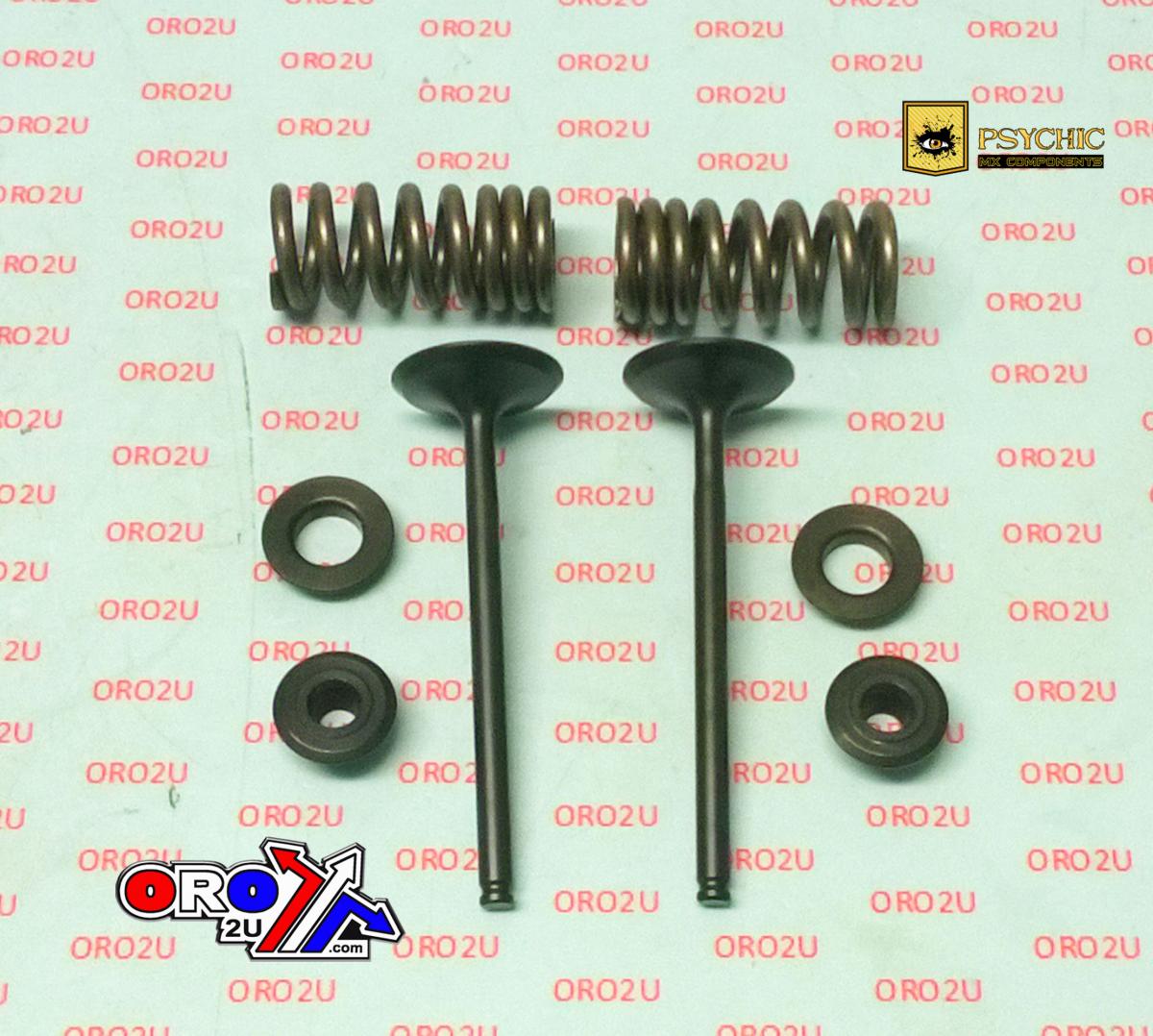 VALVE KIT EXHAUST CRF250, PSYCHIC XU-09502EK, CRF250R 2004-2007, CRF250X 2004-2016 thumbnail 2