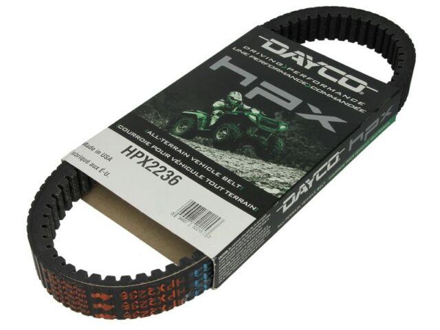 DRIVE BELT DAYCO HPX2236 CAN-AM, BOMBARDIER, COMMANDER, OUTLANDER thumbnail 2