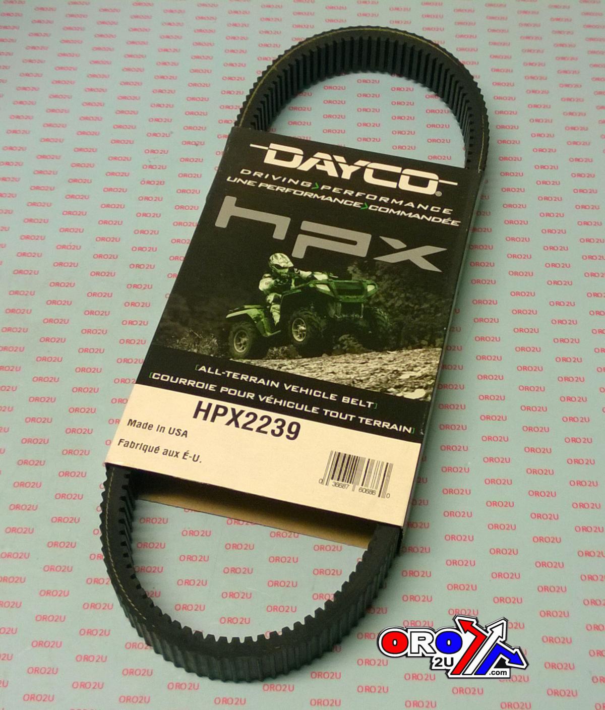 DRIVE BELT DAYCO HPX2239 POLARIS, SPORTSMAN 450/500/570/700, RANGER X2 thumbnail 3