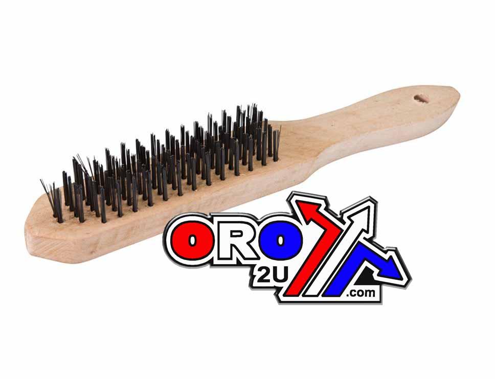 6 ROW STEEL WIRE BRUSH thumbnail 2