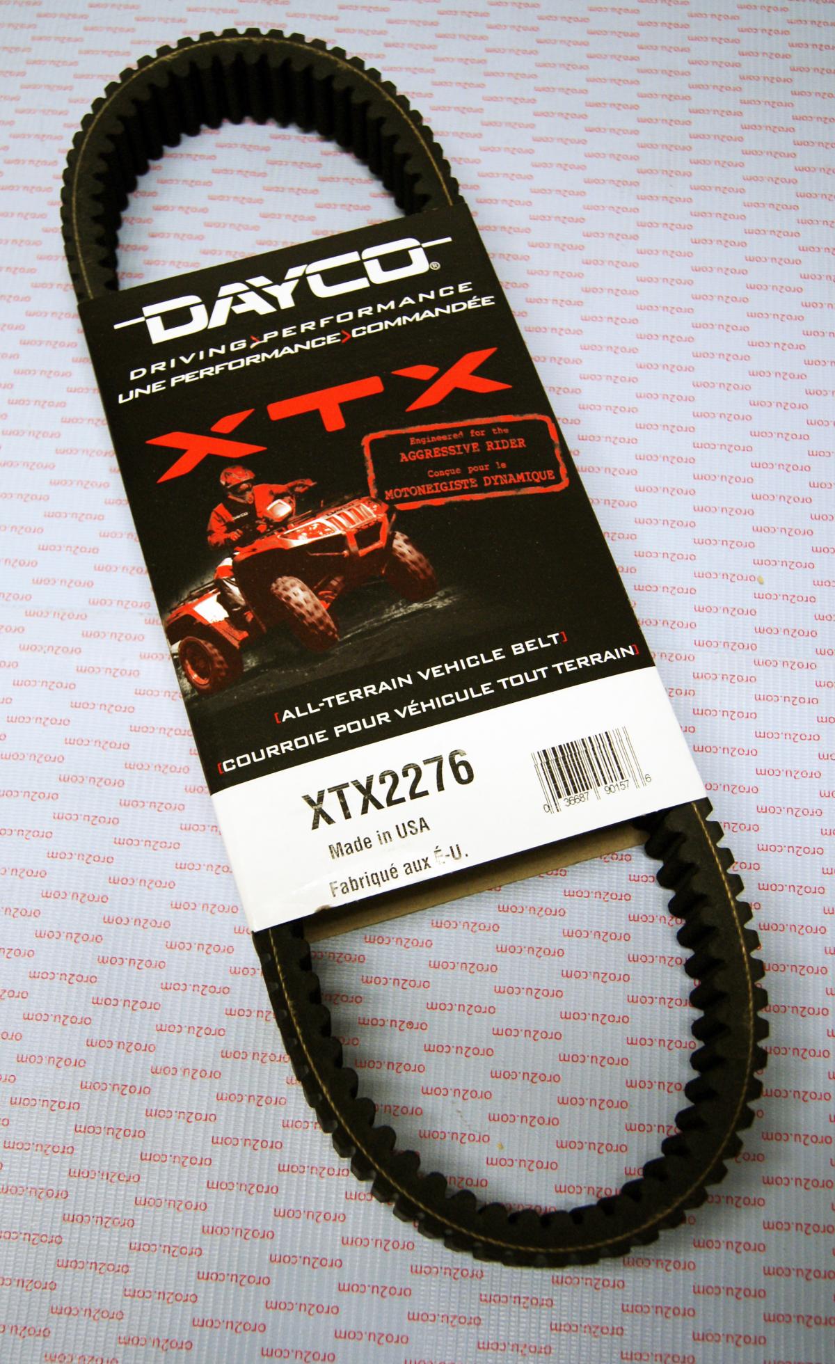 DRIVE BELT DAYCO XTX2276 POLARIS, PRO XD RANGER CREW/XP 1000 RZR TURBO thumbnail 3