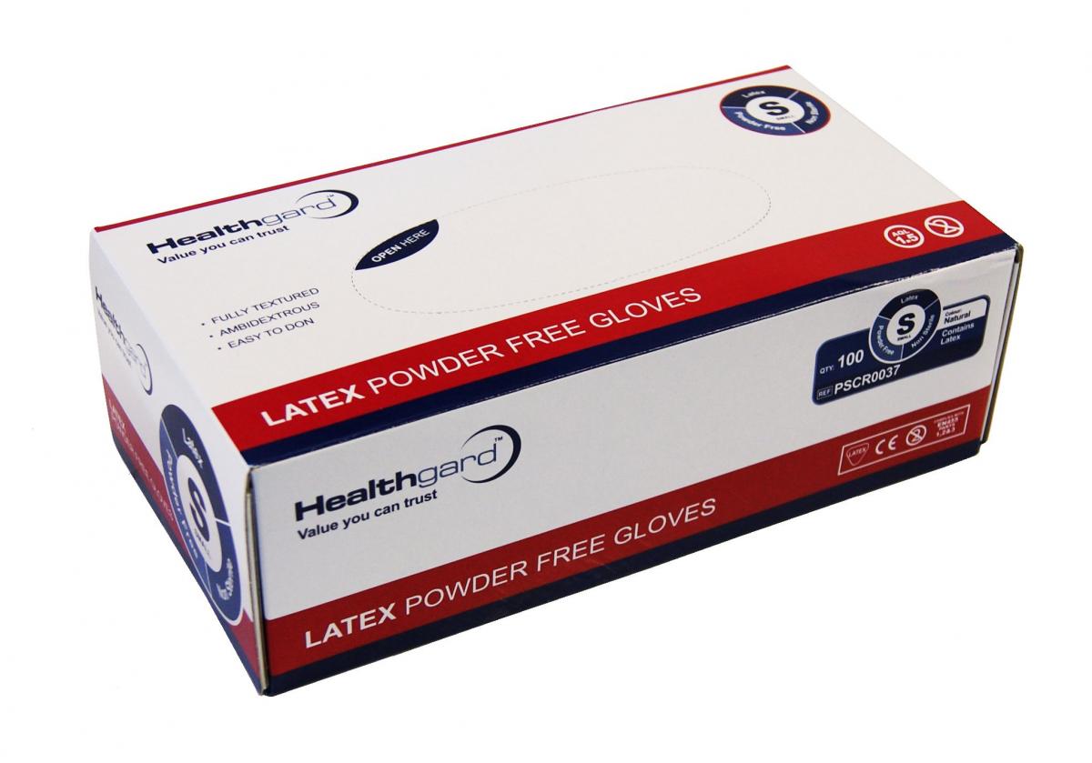 LATEX GLOVES POWDERED MEDIUM PK100 GLV5M thumbnail 3