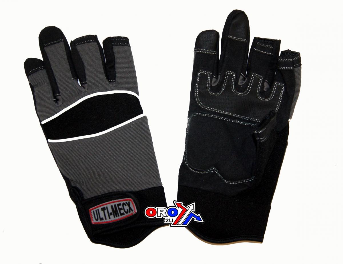 MECHANICS GLOVES 3 FINGER EX/L, EX/LARGE thumbnail 3