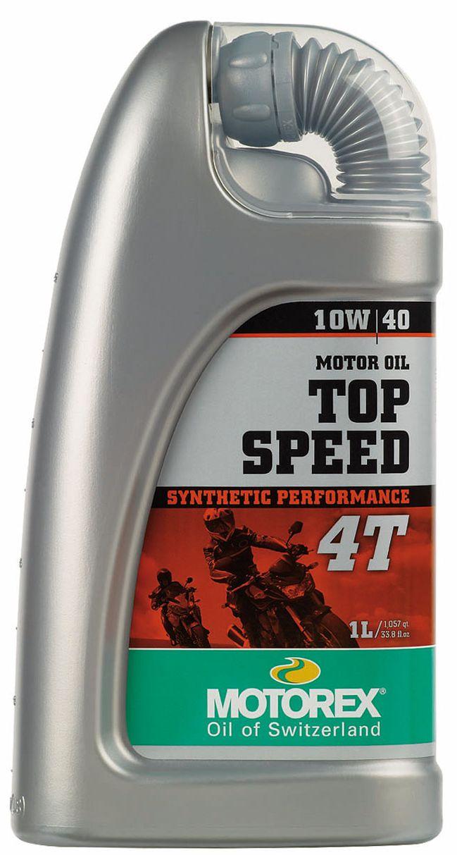 OIL TOP SPEED 4T 10w/40 1LT, MOTOREX 7300022, BOX = 10
