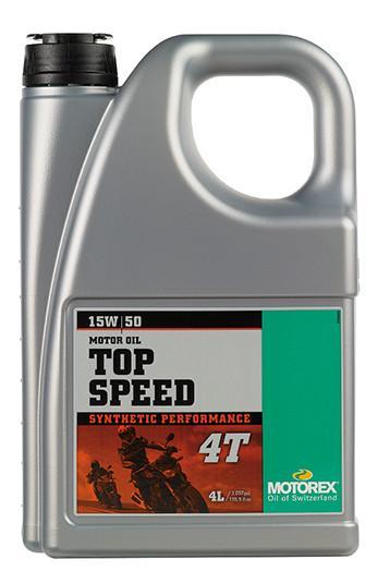 4LT TOP SPEED 4T 15/50W, MOTOREX 7300037 OIL, BOX = 4
