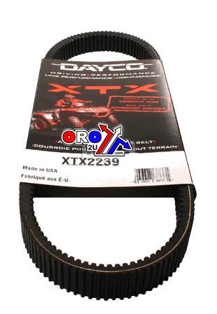DRIVE BELT DAYCO XTX2239 POLARIS, ACE 570, SPORSMAN, RANGER, RZR thumbnail 2
