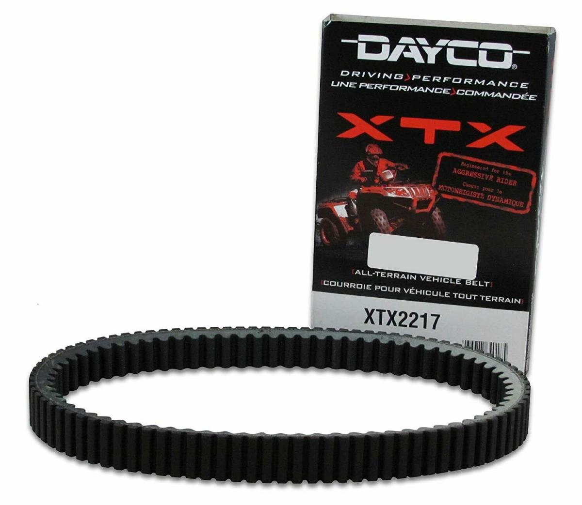 DRIVE BELT DAYCO XTX2217 KAWASAKI ARCTIC CAT, SUZUKI PRAIRIE BRUTE FORCE QUV 700 650 thumbnail 2