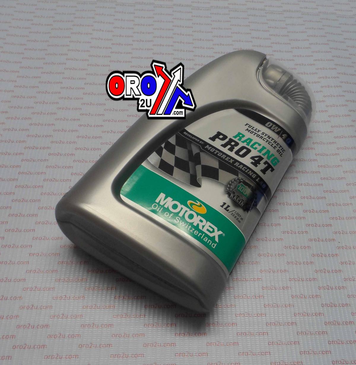 1LT RACING PRO 4T 0/40wt, MOTOREX 7300722, BOX = 10 thumbnail 2