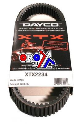 DRIVE BELT DAYCO XTX2234 ARCTIC CAT TEXTRON SUZUKI ALTERRA TRV PROWLER KINGQUAD HPX2234 thumbnail 3