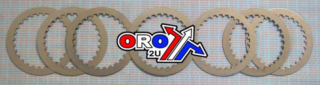 CLUTCH PLATE STEEL SET/7 CR250 500, PSYCHIC MX-03552S image 1