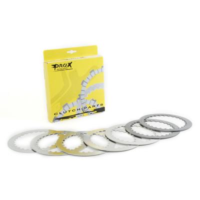 CLUTCH PLATES ALLOY/STEEL 7pcs, PROX 16.S13012 CR250 94-07, MADE IN JAPAN thumbnail 2