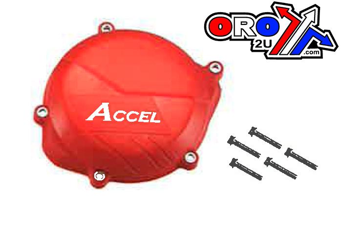 CLUTCH COVER PLASTIC PROTECTOR, ACCEL CCP-102 CRF 450 R 09-16 thumbnail 2