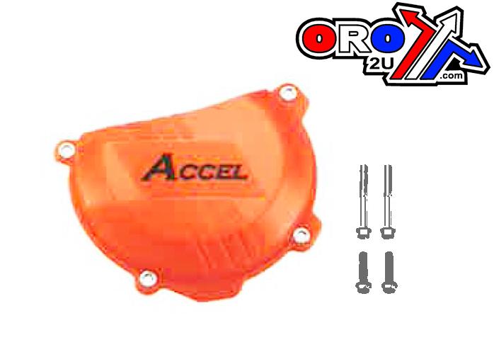 CLUTCH COVER PLASTIC PROTECTOR, ACCEL CCP-501 KTM & HUSKY image 1
