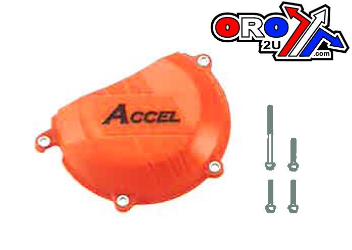 CLUTCH COVER PLASTIC PROTECTOR, ACCEL CCP-503 KTM & HUSKY image 1