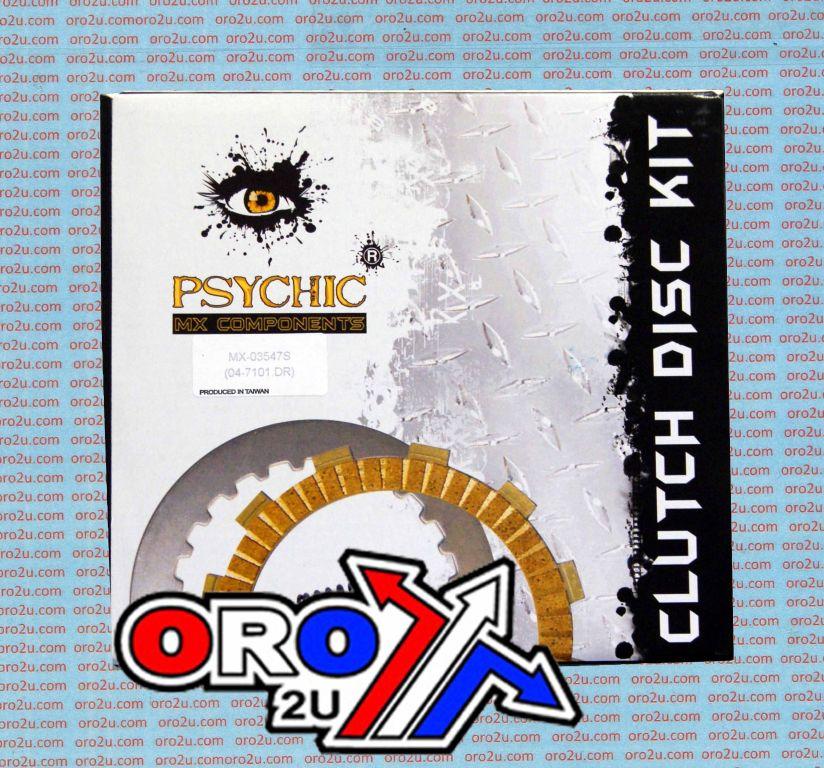 CLUTCH PLATE STEEL SET/7, PSYCHIC MX-03547S CR125 00-05 thumbnail 2