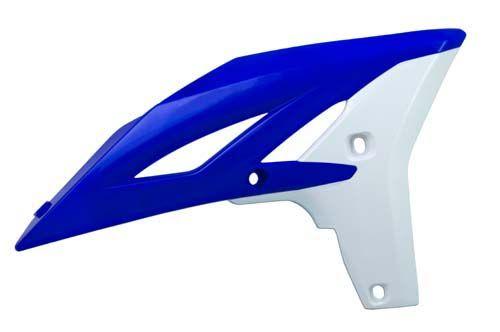RADIATOR SCOOPS 10-13 YZ250F, RTECH CVYZFBLBN25 image 1