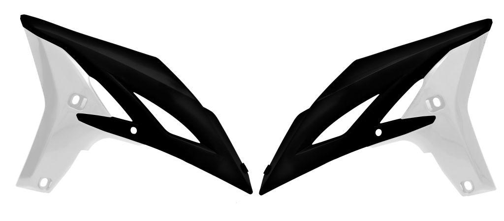 RADIATOR SCOOPS 10-13 YZ250F, RTECH CVYZFNRBN25 image 1